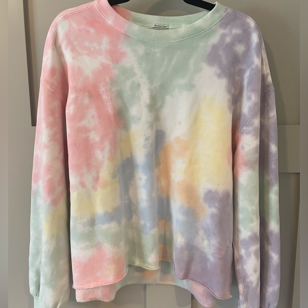Abercrombie & Fitch Unisex Pride Tie Dye Crewneck - Size M